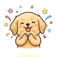 Stickers of cute dogs 0509