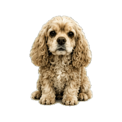 Cocker Spaniel Stickers 6 (No Text)