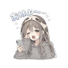 Namayuru Chan Lazy Mood Stickers