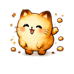 Cattoast Daily Stickers