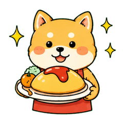 Mochimochi Mom Shiba Stickers