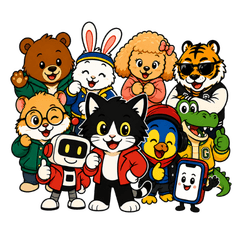 GAJELOG 365 Daily Pop Stickers