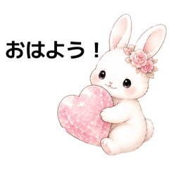 Moon Bunny Healing Stickers Vol.1