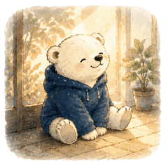 Polar Bear: Little Joys Stickers