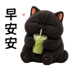Chabby black cat [TW]