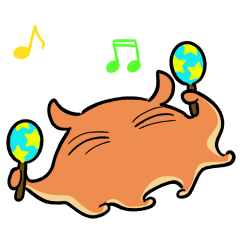 Fun flapjack octopus stamps