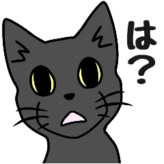The cat whose emotions can't keep up.