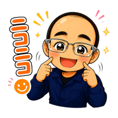 Cute old man 01