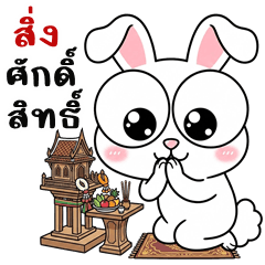 กระต่ายตากลม (บิ๊กสติกเกอร์)