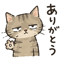 Kedarui Tabby Cat Stickers
