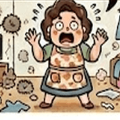 Polite Apron Housewife