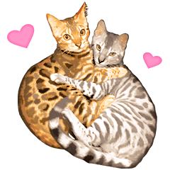 Ruto And Rose From Tomikku S House Line Stickers Line Store