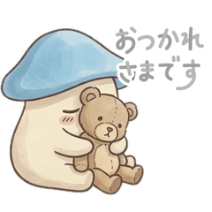 Crybaby Mushroom Daily Stickers
