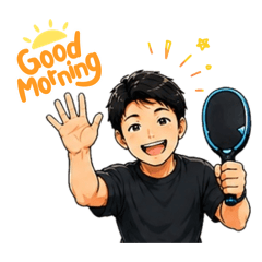 enjoy pickleball boy