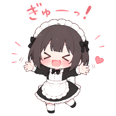 Sweet Chibi Maid Stickers