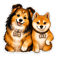 Hally & Riki Everyday Stickers