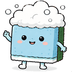 Mental Awawa-kun Stickers