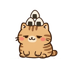 Cute cat stickers09845
