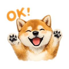 So cute Shiba Stamp