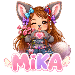 MiKA Sparkly Daily Stickers