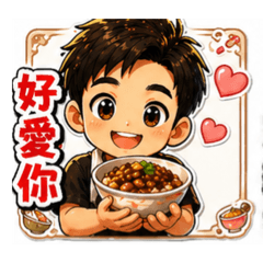 百工百業系列夜市小哥
