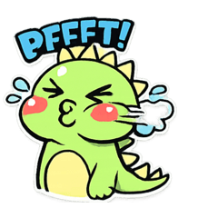 Milo the one tooth dino