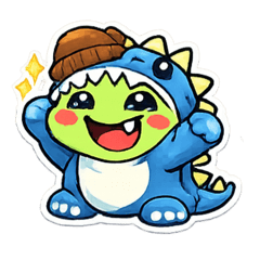 Milo (dino with one tooth)