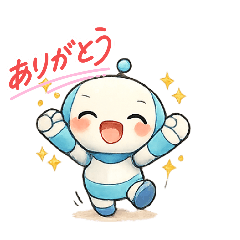 FuwaFuwa Robot Stickers
