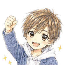 Heisei-Boy stamp