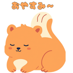 Cute squishy animal stickers 2