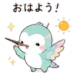 Cute Hummingbird Stickers