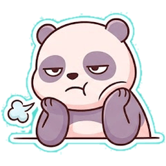 Pastel Panda: Cute but Sassy!