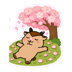 Gakkun the gazelle [A sign of April]