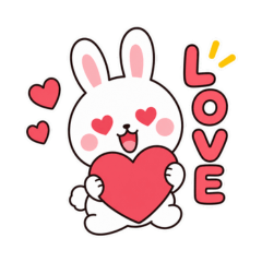 Sweet Bunny Stickers01