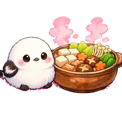 Fluffy Shimaenaga Cozy Foods