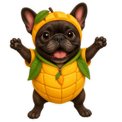 Pun Frenchie Fuku-chan