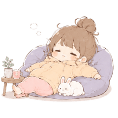 Low Pressure Girl: Soft & Cute