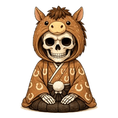 "Lovely Bone" Zodiac Horse Costume F