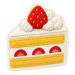 Felt Patch Style,Sweets Stickers