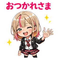 Gal JK Meme Explosion! Anime Stickers