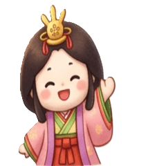可愛和風小公主