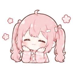 粉色可爱睡衣少女梦