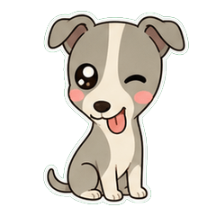 惠比特犬奶油色鹽系 1