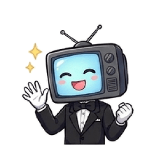 cathode-ray tube man is busy