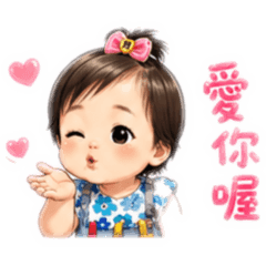 口水妹的嫩嬰時代
