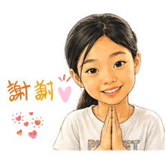 阿希的似顏繪貼圖