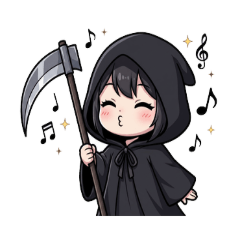 Chibi Reaper: Dark & Sweet Greetings