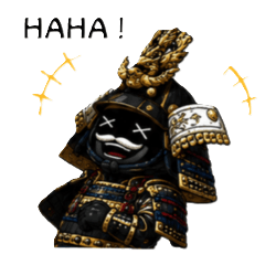 Cute Samurai Stickers S1