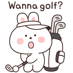 Moony Bunny! Love Golf!