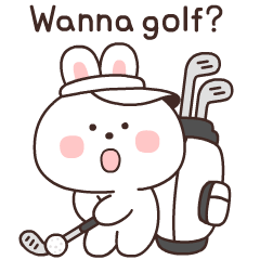 Moony Bunny! Love Golf!